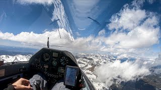 A Dicey Climb A HighSpeed Cruise A Delicate Descent  Glider surfs Rocky Mountains Convergence [upl. by Ellita]