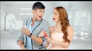 LINE TVC  THE ON LINE SONG  LOVE VER  JESSY amp MATTEO Philippines [upl. by Oilegor]