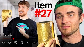 I Bought Every Sponsored Product In A MrBeast Video [upl. by Ainar]