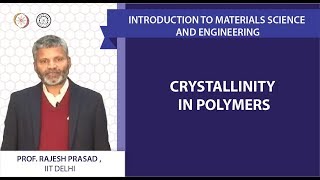 Crystallinity in Polymers [upl. by Aratahc]