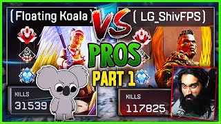 Floating Koala 1V1s SHIV In APEX LEGENDS [upl. by Baugh]