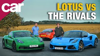 Lotus Emira vs Porsche 718 Cayman GTS vs Alpine A110S  Which would you buy 4K [upl. by Ohce]