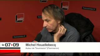 Michel Houellebecq  quotMon livre est une satirequot [upl. by Ruhtracam409]