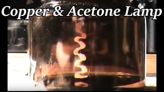 How to Make an Acetone Lamp [upl. by Yllet866]