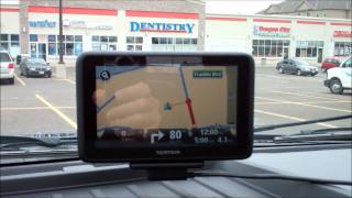 TOMTOM GO 2505 road test [upl. by Trebron]