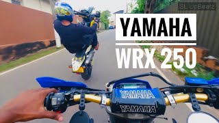 YAMAHA WRX 250 Ride  Sri Lanka yamaha riding srilanka stunt [upl. by Reese]