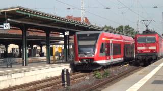 Züge im Bahnhof Oranienburg HD [upl. by Enelram50]