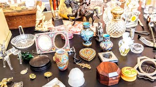 FRANCE VINTAGE MARKET NICE COURS SALEYA BROCANTE VIDE GRENIER FLEA MARKET BEAUTIFUL ITEMS TO EXPLORE [upl. by Eissalc365]