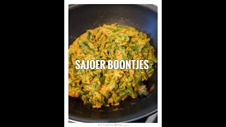 Heerlijk Sajoer Boontjes ◑‿◐ [upl. by Ybrad]