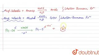 Schotten Baumann reaction is [upl. by Dierdre222]