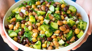 Ridiculously Easy Bean Salad Recipe [upl. by Winterbottom]