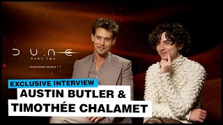 Austin Butler and Timothée Chalamet becoming Elvis and Bob Dylan [upl. by Terrill518]