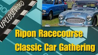 Ripon Old Cars Classic Car Gathering August 2023 upclosevideo [upl. by Ginsburg132]