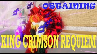 YBA Obtaining King Crimson Requiem [upl. by Amanda]