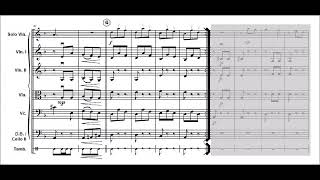 Suite from Carmen part 1 quotAragonaisequot G Bizet for easy string orchestra [upl. by Ledif885]