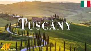 Tuscany Italy 4K Ultra HD • Stunning Footage Tuscany Scenic Relaxation Film with Calming Music [upl. by Annaes]