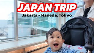 JAPAN TRIP  Jakarta  Haneda Tokyo  Perjalanan Dimulai yeayyy [upl. by Cortney635]