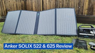 Anker SOLIX 522 Power Station and SOLIX 625 Solar Panel Review [upl. by Paapanen]