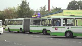 Автобусы в Москве 20092012 Buses of Moscow Russia [upl. by Alfredo892]