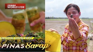 Shaira Diaz tinikman ang ginataang susong pilipit  Pinas Sarap [upl. by Harrell]