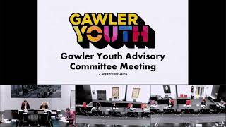 Gawler Youth Advisory Committee Meeting 2 September 2024 [upl. by Alcine]