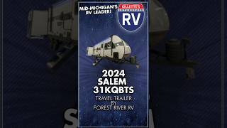 Quick Peek Inside the 2024 Salem 31KQBTS 🚐✨ rvlife forestriver FamilyAdventures [upl. by Ahsiral]