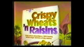 Crispy Wheats and Raisins Wizard of Oz Characters commercial 1981 [upl. by Ronnie]