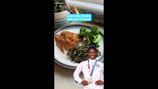 I Ate Like Simone Biles for 24 Hours [upl. by Ebert616]