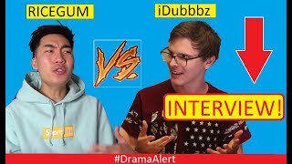 RiceGum INTERVIEW Challenging iDubbbz to BOX DramaAlert [upl. by Teena373]