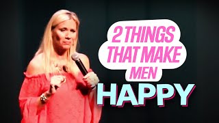 Two Things That Make Men Happy  Leanne Morgan Comedy [upl. by Nannek]