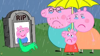 No Way Please Wake Up George   Peppa Pig Funny Animation [upl. by Husha]