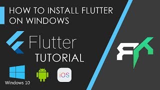 Cara Install Flutter di Windows  Flutter Tutorial [upl. by Elocaj]