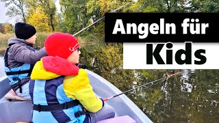 Abenteuer Drewensee spannendes Angeln für Kinder an der Mecklenburgischen Seenplatte [upl. by Lauhsoj]