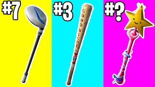 7 BEST Pickaxes for 0 Input Delay in Fortnite Chapter 3 Season 4 SECRET Pickaxe [upl. by Bo]