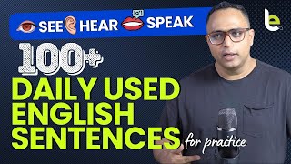 100 Daily Use English Sentences  English Speaking Practice  👀 See👂Hear 🗣️ Speak  Learnex Aakash [upl. by Bacon]