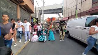 Carnaval in San Lorenzo Tezonco of Iztapalapa in Mexico City Video 7 [upl. by Motch]