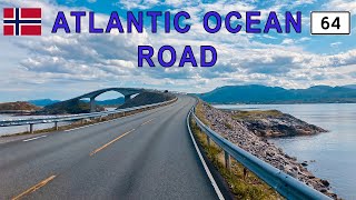 Autózás szigetek között a Norvégtengeren Atlantic Ocean Road [upl. by Zeke]