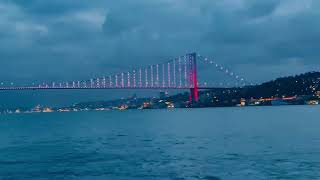 Istanbul Bosphorus Bridge 博斯普鲁斯海峡大桥 [upl. by Molohs]