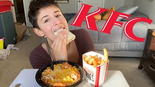 KFC MUKBANG  My biggest pet peeves [upl. by Burty]