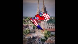 Serbia VS Croatia shorts country edit comparison cvc europe serbia croatia viral trending [upl. by Georgette640]