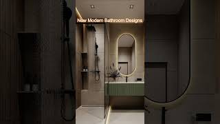 New Modern Bathroom Designs 2024 Small Bathroom Decorating Ideas interiordesign bathroom [upl. by Rhetta]