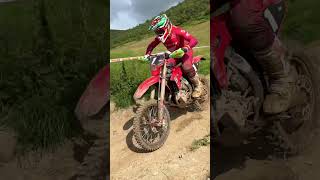 Steve Holcombe charging and attacking every corner and section Enduro GP Wales [upl. by Gnanmos]