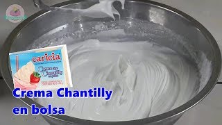 COMO HACER CHANTILLYCREMA PARA BATIR CASERA Y FACIL DECOCINA A COCINA [upl. by Dayle]