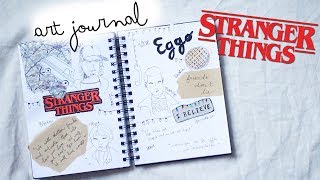 ART JOURNAL  STRANGER THINGS [upl. by Meeks]