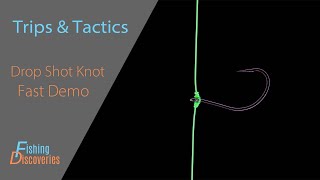 How to Tie a Dropshot Knot Like a Tournament Angler [upl. by Bannister]