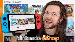 10 NEW Nintendo Switch eShop Games Worth Buying [upl. by Oinotla]