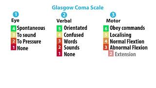 parameter penilaian GCS Glasgow coma scale [upl. by Diarmid]