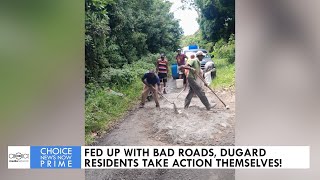 FED UP WITH BAD ROADS DUGARD RESIDENTS TAKE ACTION THEMSELVES [upl. by Revlis381]