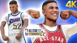 ALL STAR DEBUT 🔥  NBA 2K24 HOF MY CAREER 11 [upl. by Goda477]