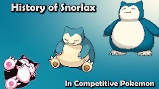 How GOOD Was Snorlax ACTUALLY  History of Snorlax in Competitive Pokemon Gens 16 [upl. by Amatruda]